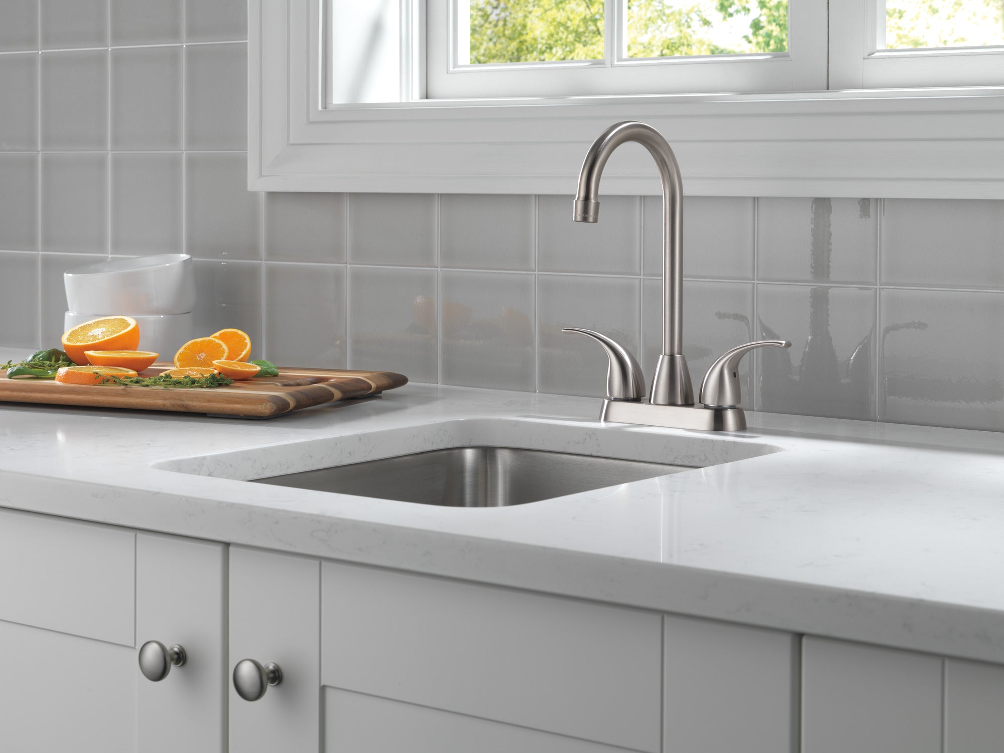 Peerless Core Two Handle Bar-Prep Faucet