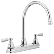 Peerless Elmhurst® Two-Handle Kitchen Faucet with Twist Aerator