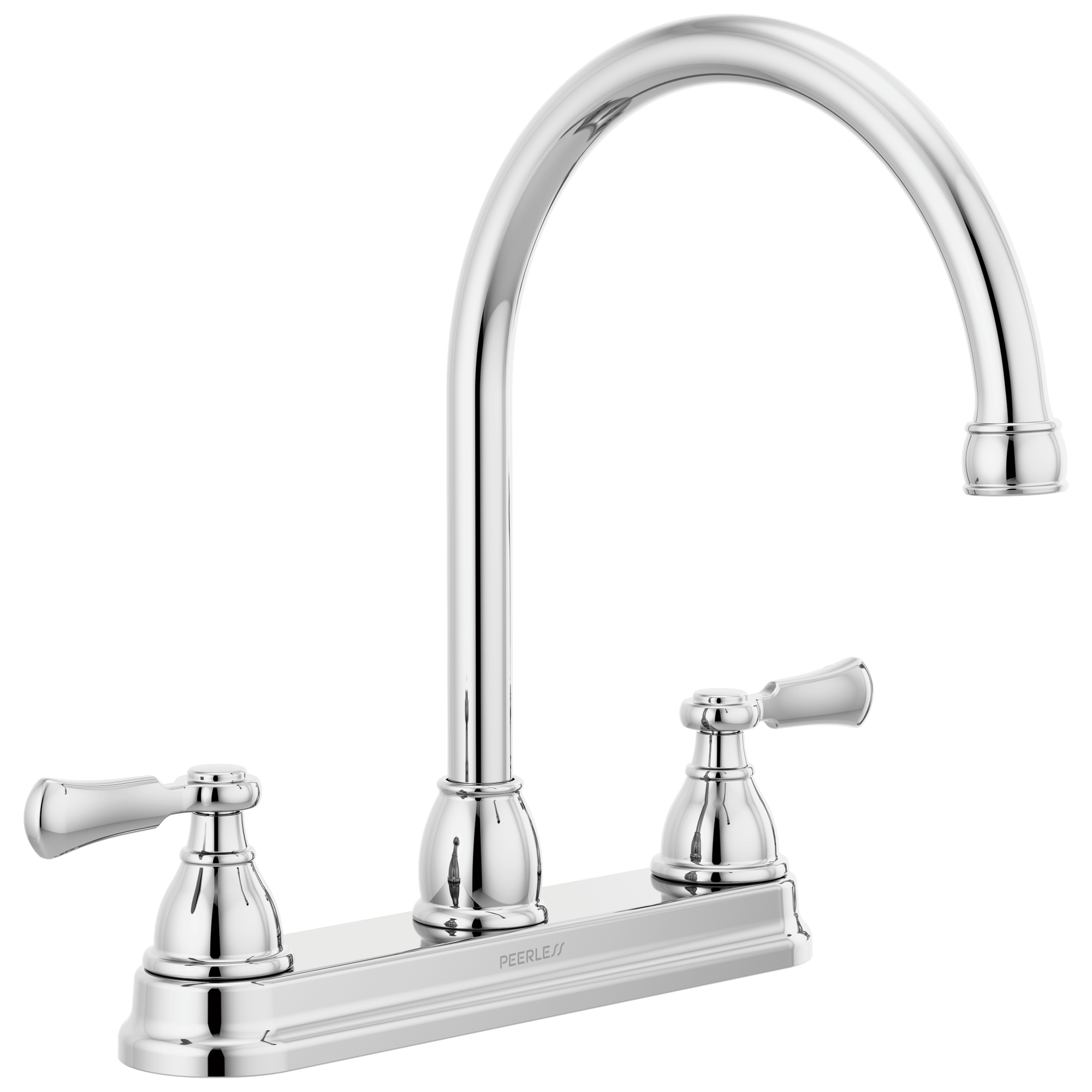 Peerless Elmhurst® Two-Handle Kitchen Faucet with Twist Aerator