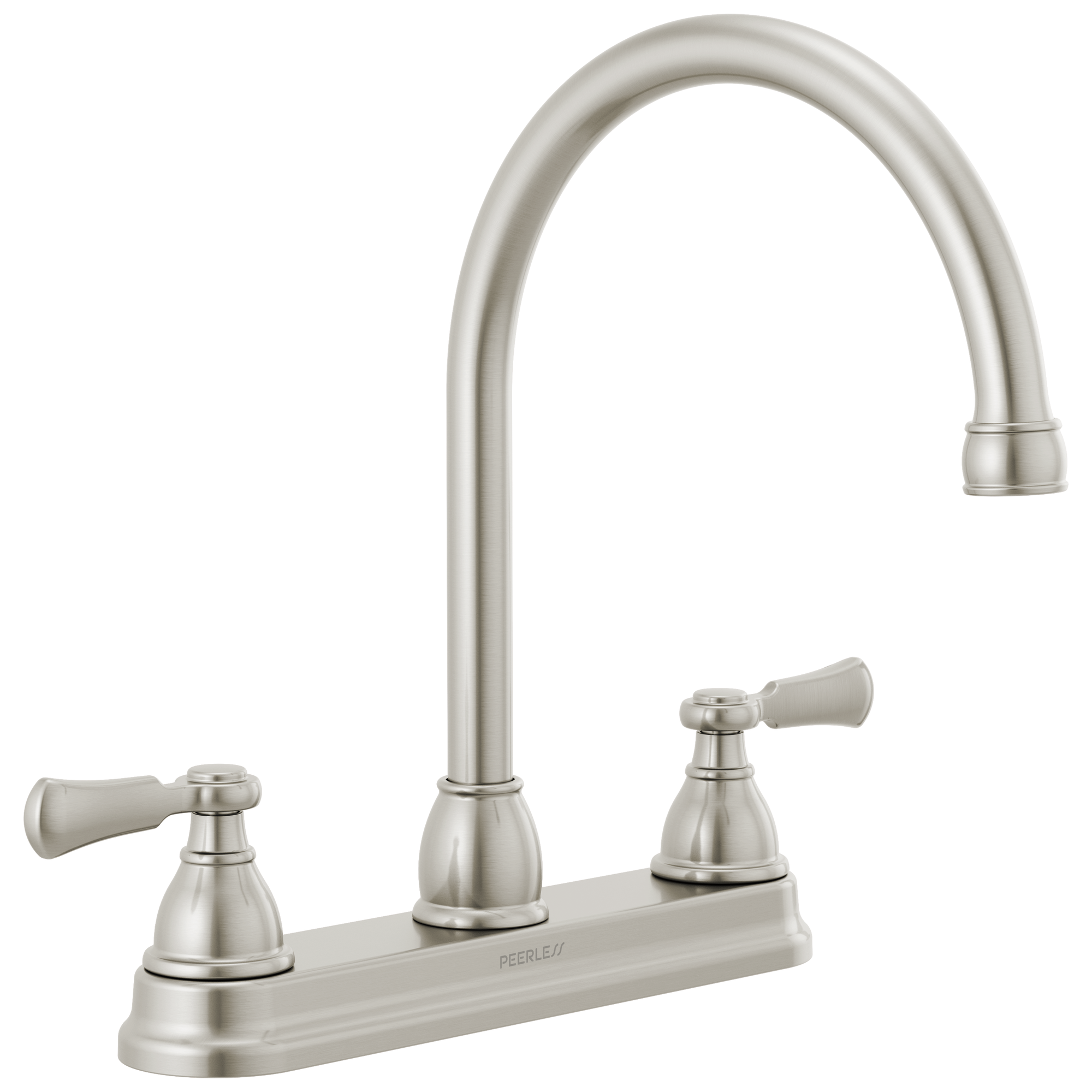Peerless Elmhurst® Two-Handle Kitchen Faucet with Twist Aerator