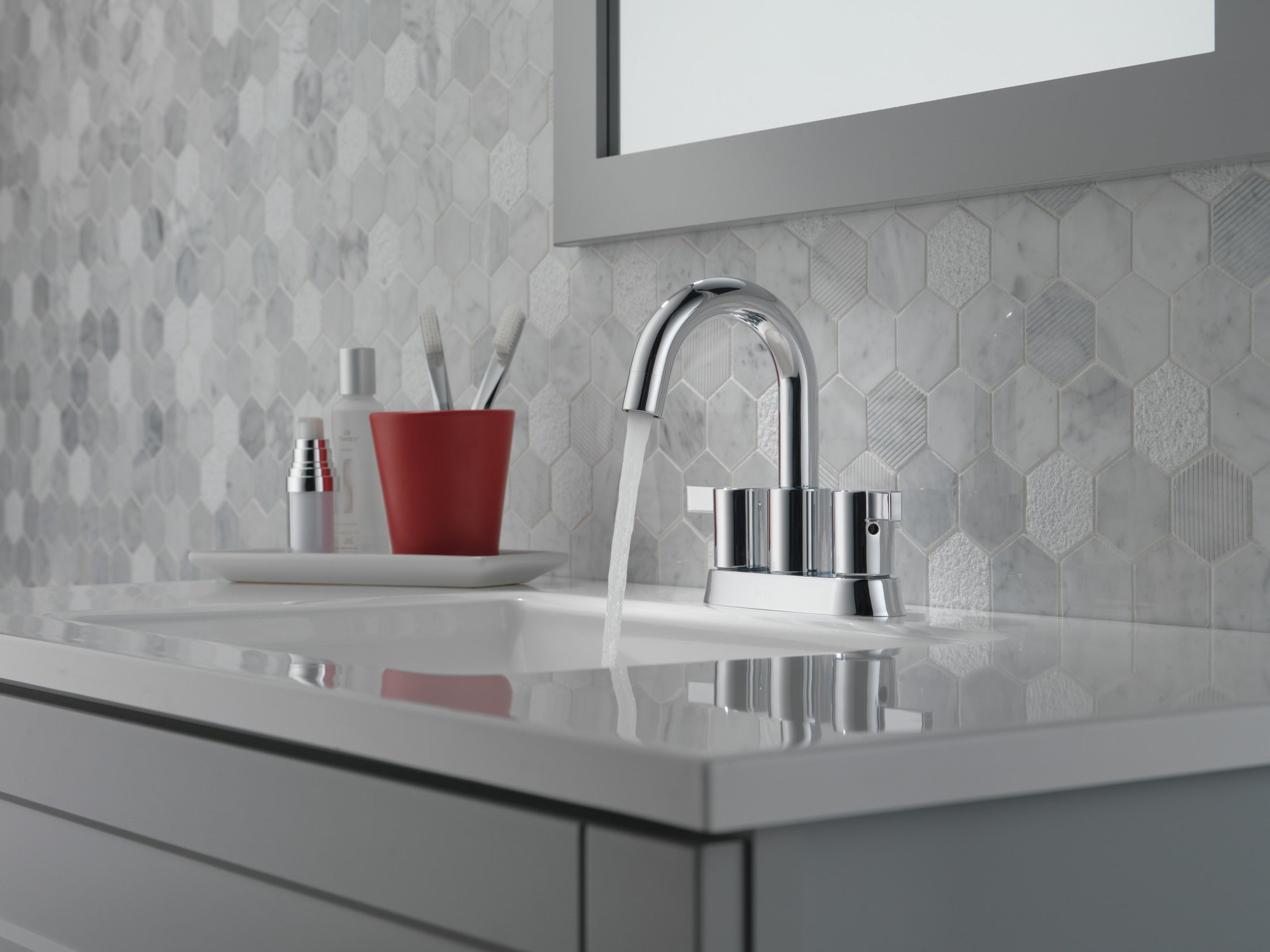 Peerless Precept® Two Handle Centerset Bathroom