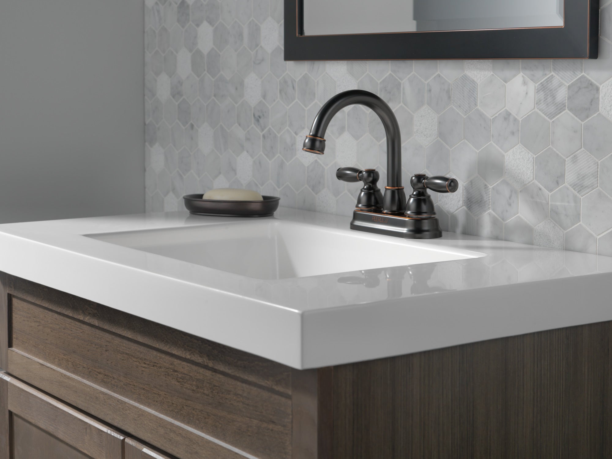 Peerless Claymore™ Two Handle Bathroom Faucet