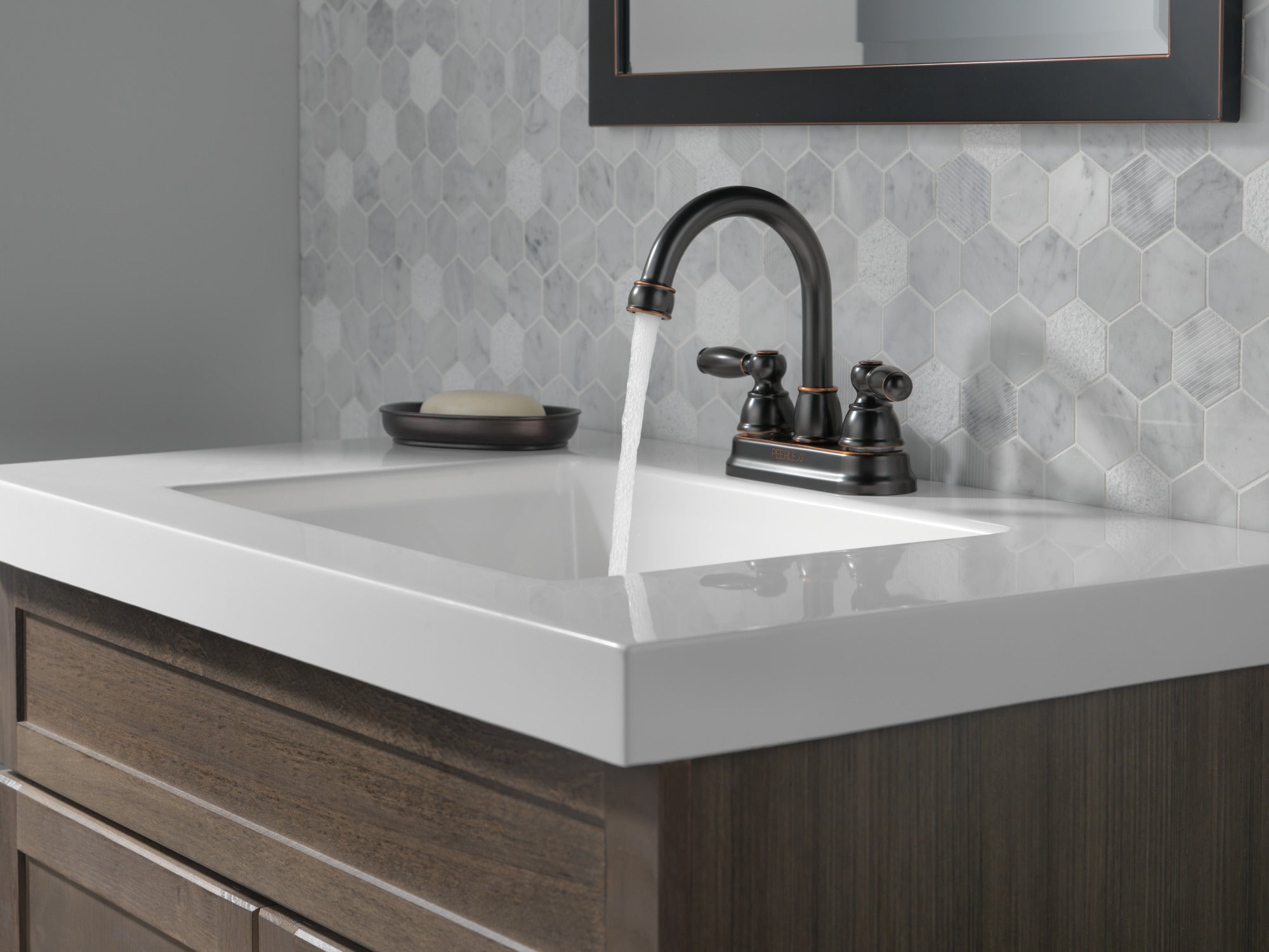 Peerless Claymore™ Two Handle Bathroom Faucet
