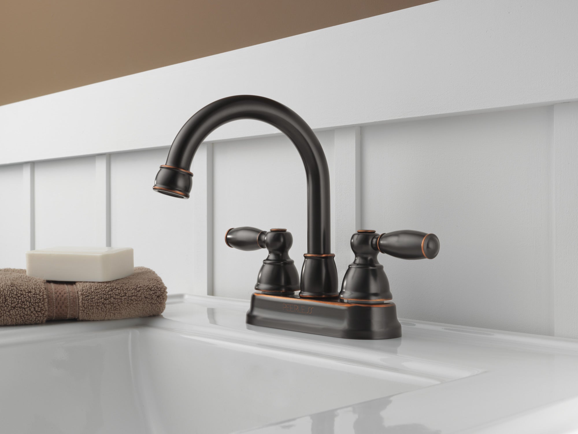 Peerless Claymore™ Two Handle Bathroom Faucet