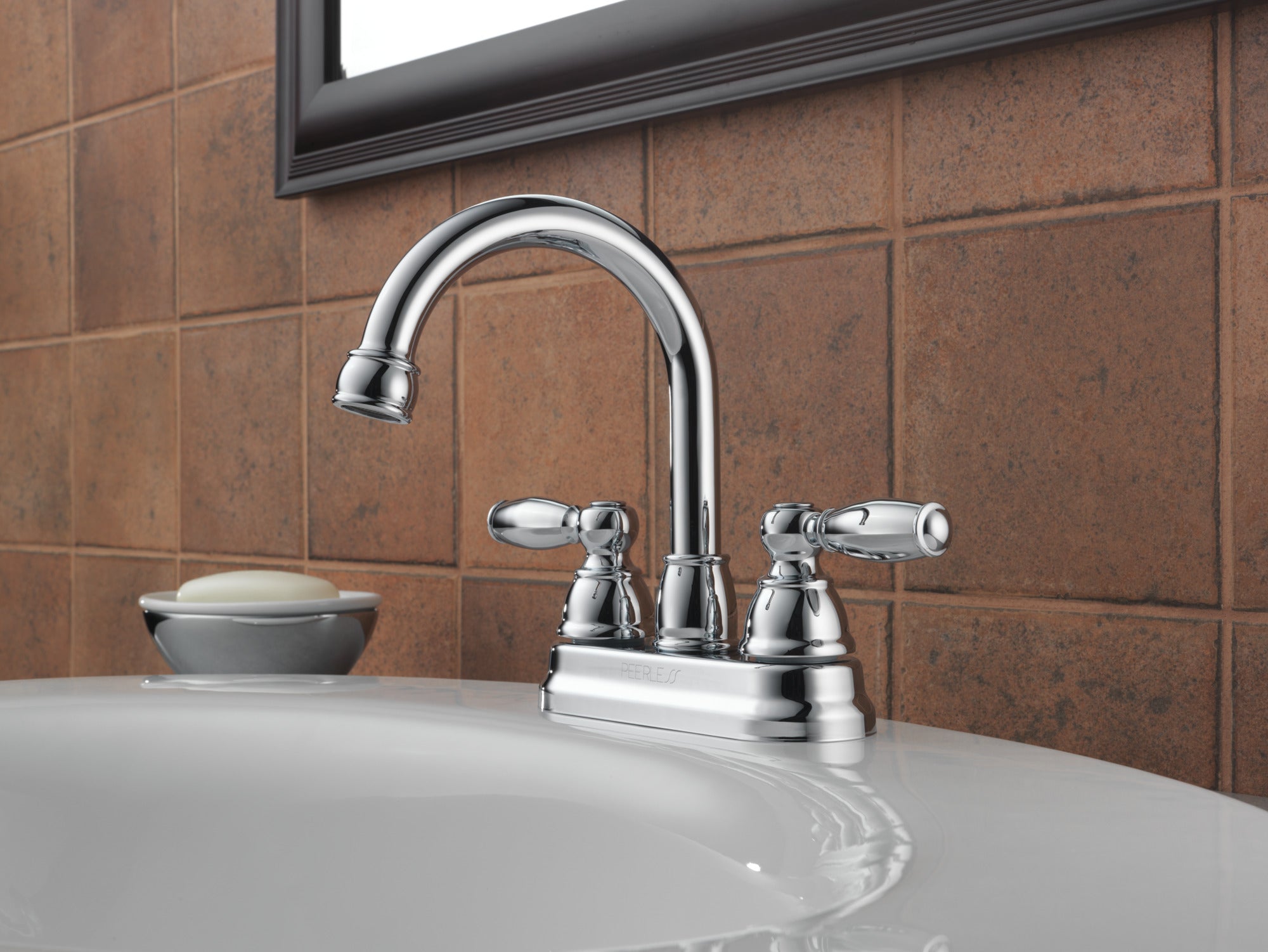 Peerless Claymore™ Two Handle Bathroom Faucet