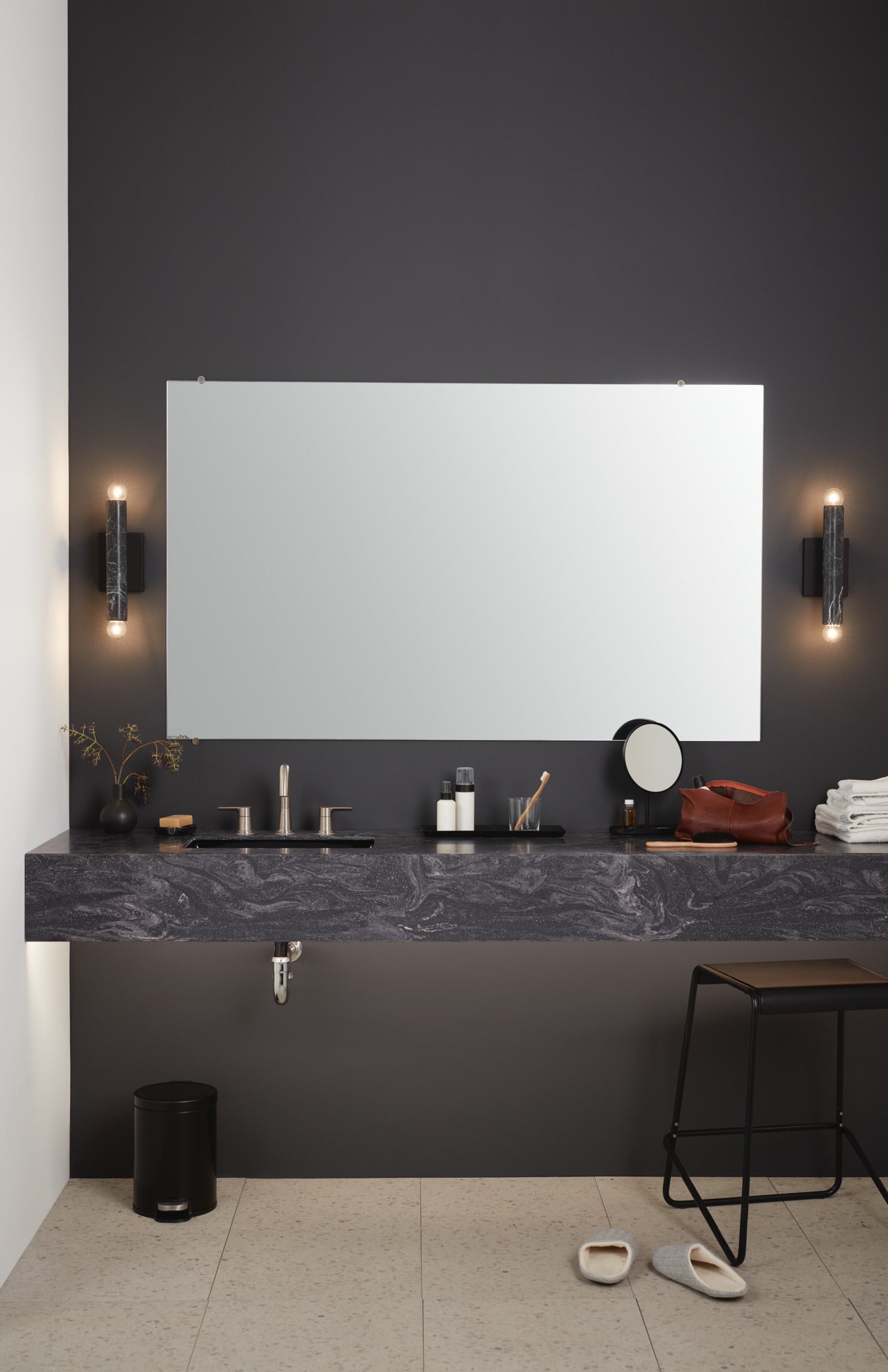 Peerless Flute™ Two Handle Widespread Lavatory Faucet