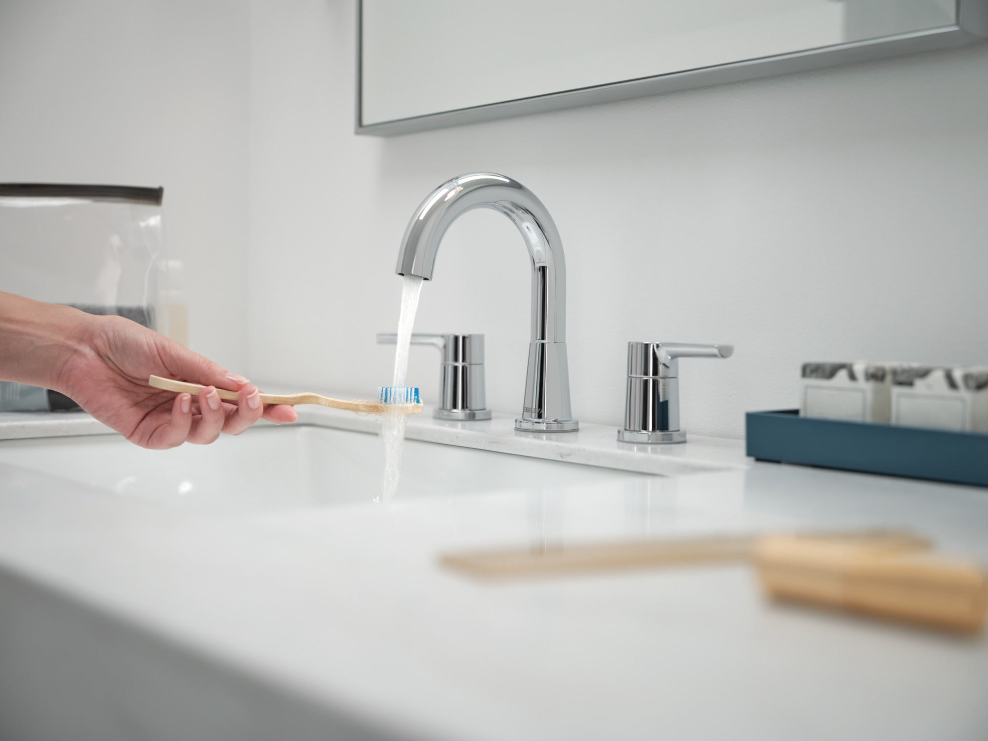 Peerless Flute™ Two Handle Widespread Lavatory Faucet