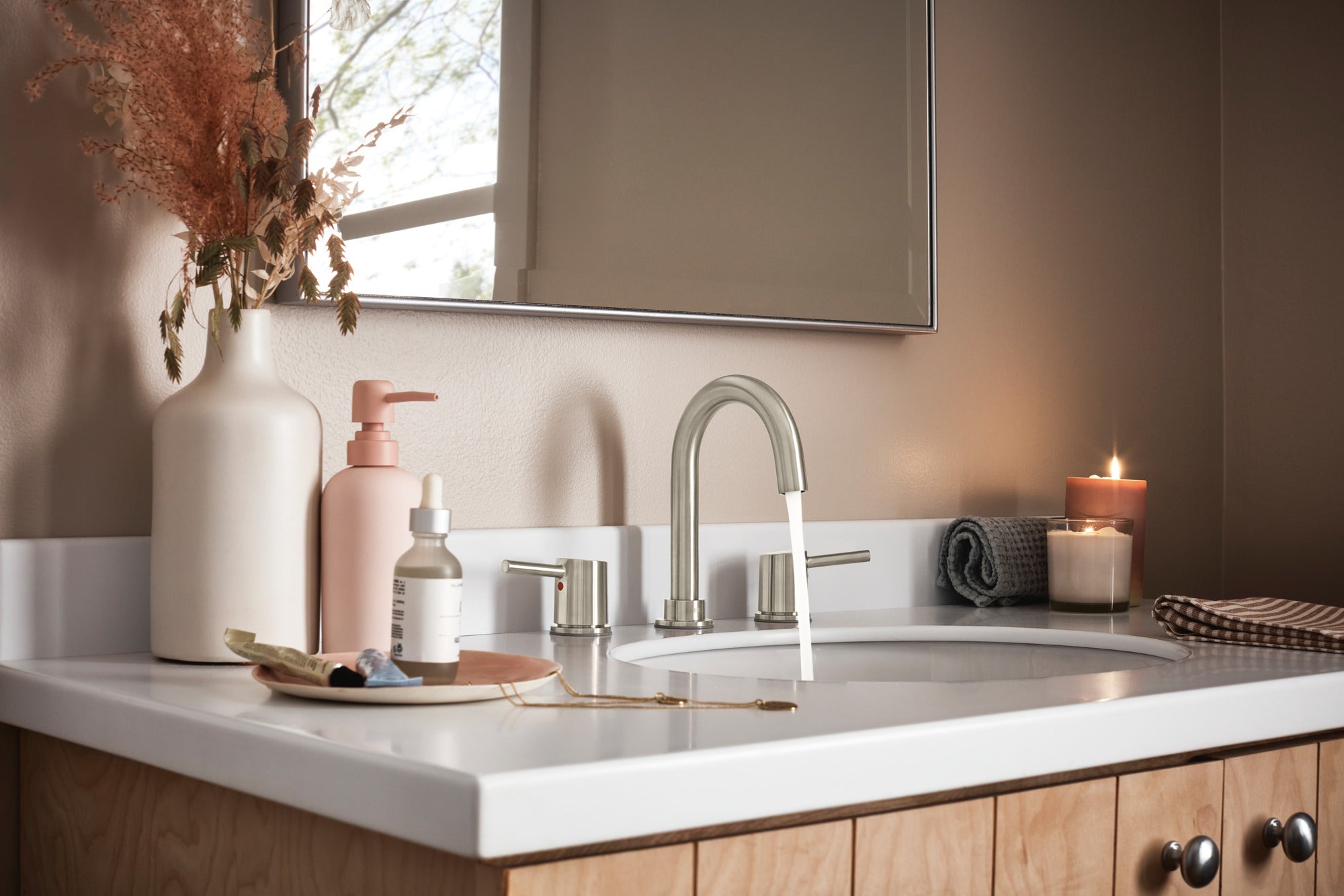 Peerless Precept® Two Handle Widespread Bath Faucet
