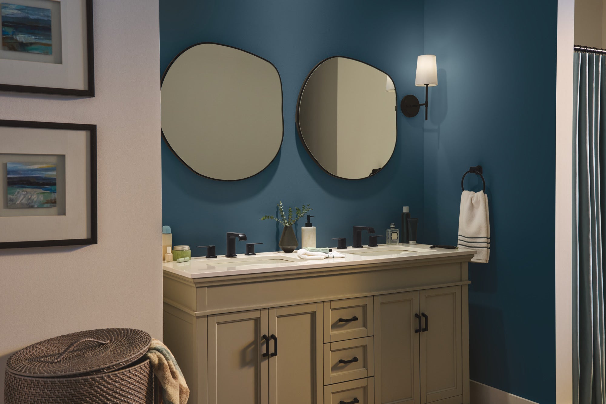 Peerless Ezra® Widespread Curved Spout Lavatory Faucet 
