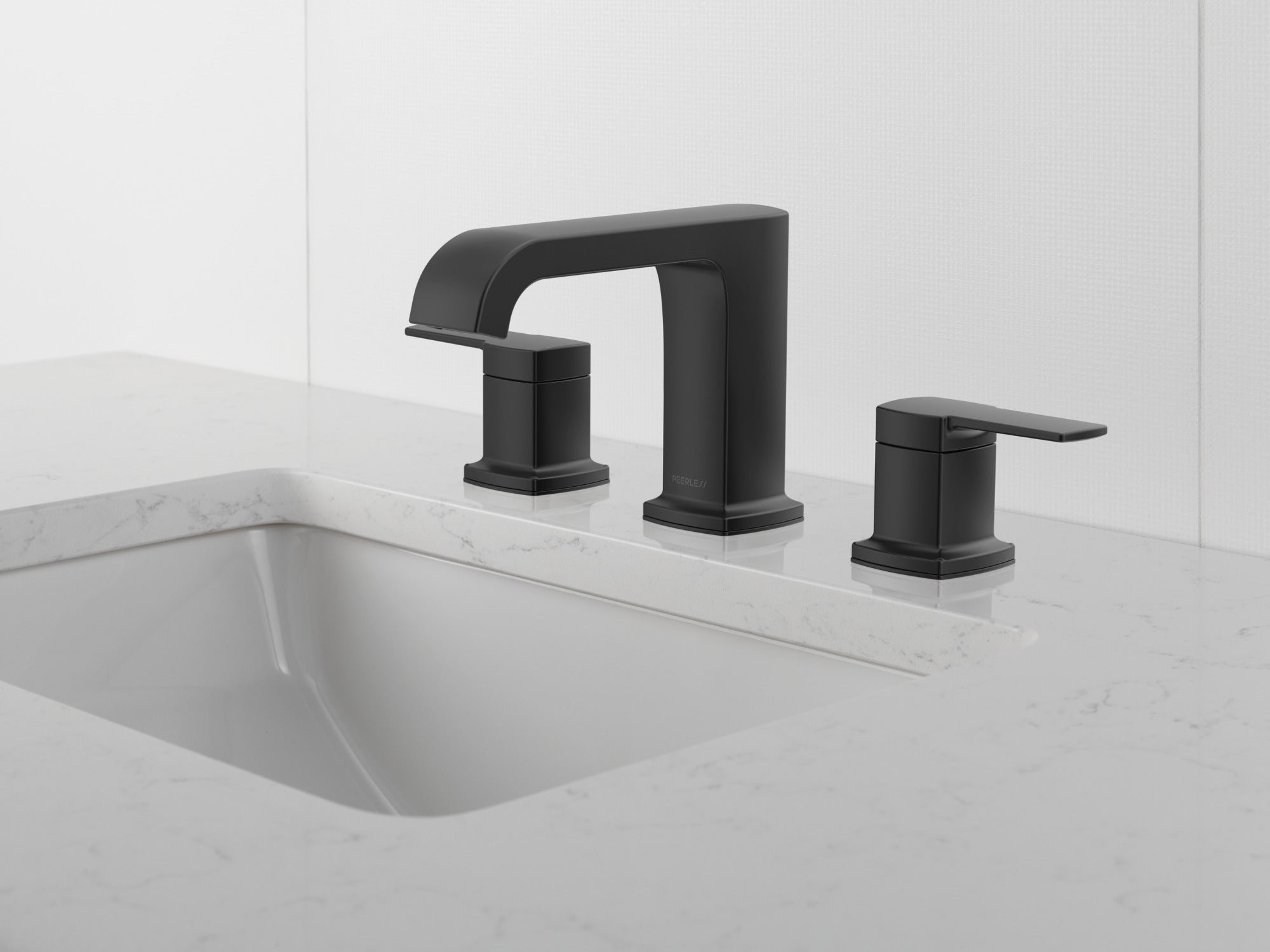 Peerless Ezra® Widespread Curved Spout Lavatory Faucet 