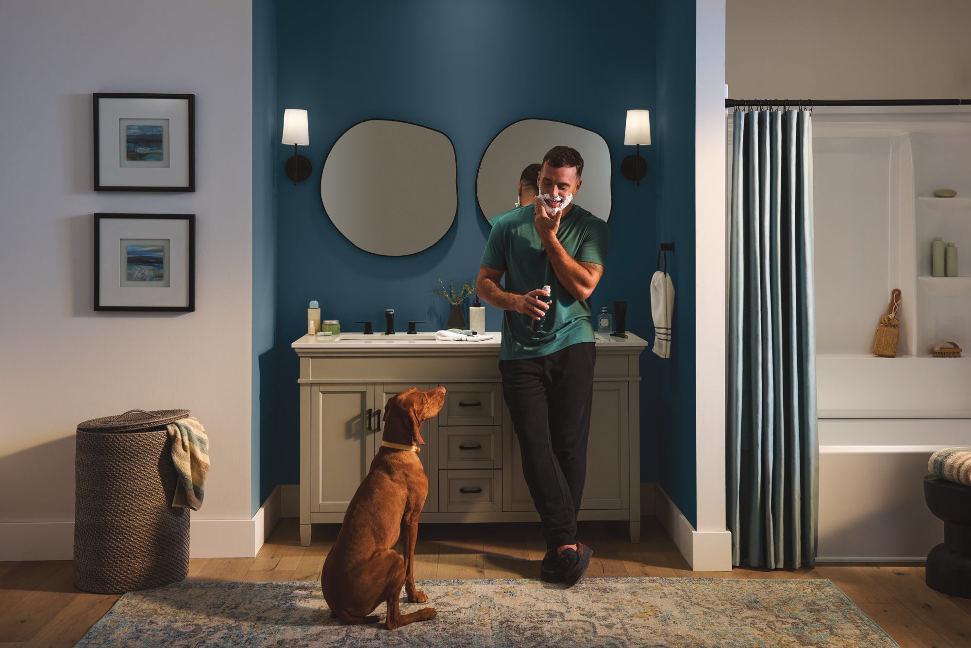 Peerless Ezra® Widespread Curved Spout Lavatory Faucet 