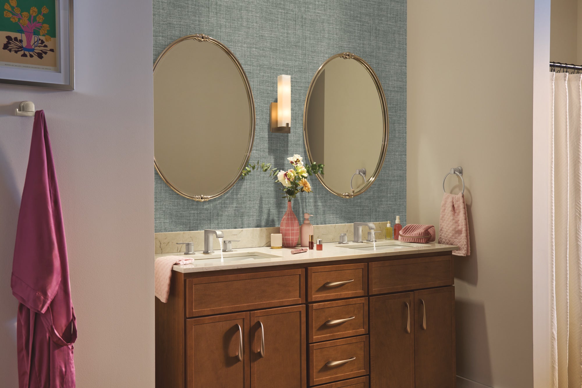 Peerless Ezra® Widespread Curved Spout Lavatory Faucet 