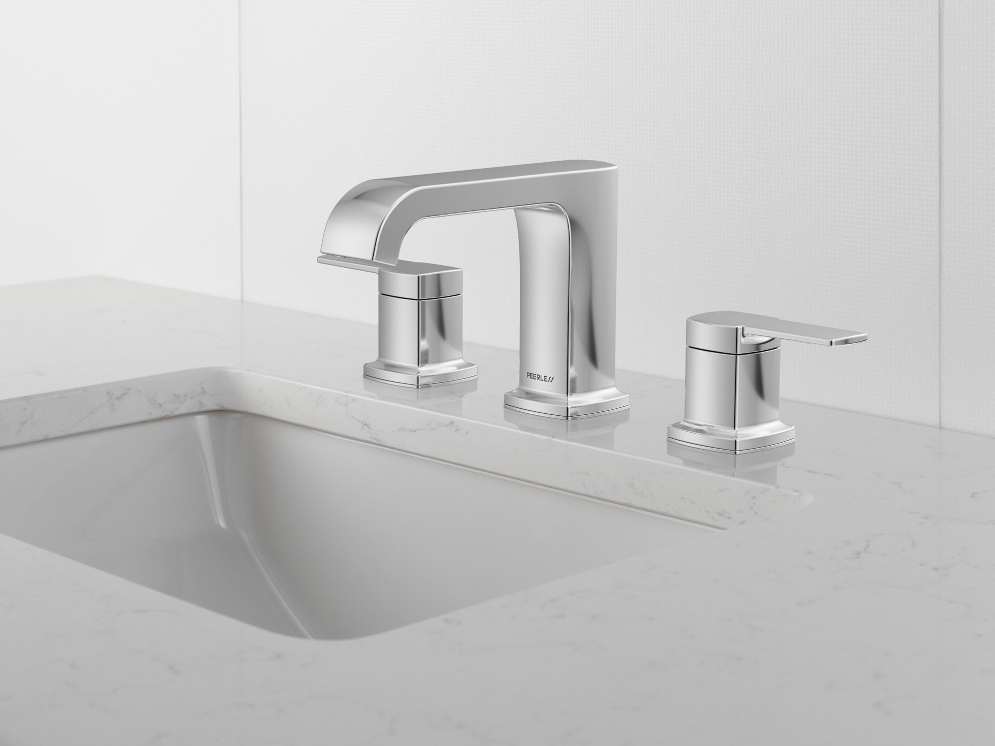 Peerless Ezra® Widespread Curved Spout Lavatory Faucet 
