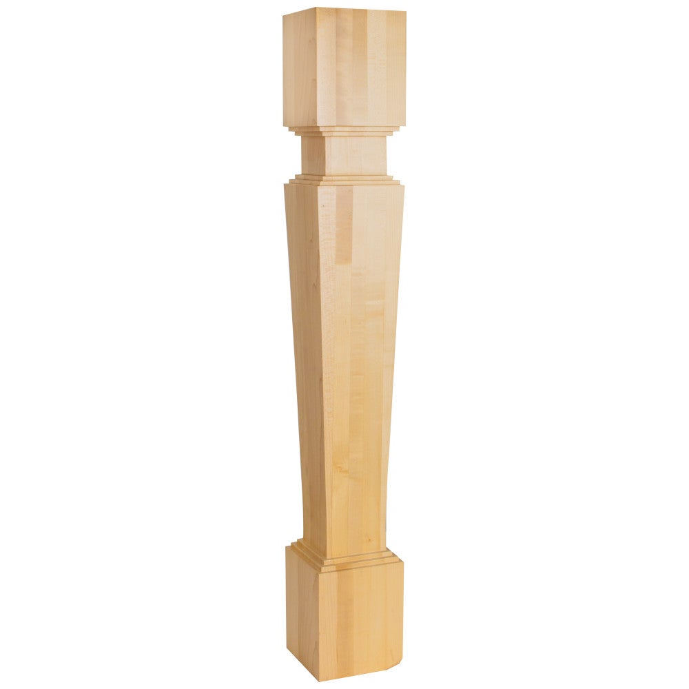 Hardware Resources 5" W x 5" D x 35-1/2" H Alder Stacked Post