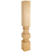 Hardware Resources 5" W x 5" D x 35-1/2" H Maple Greek Post
