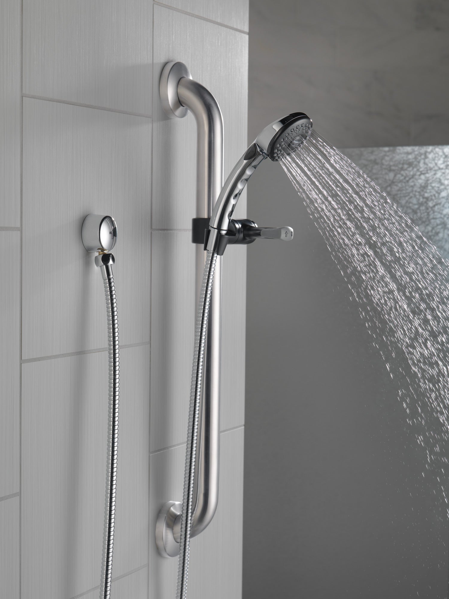 Peerless Universal Showering Components Slide Bar and Handshower - ADA