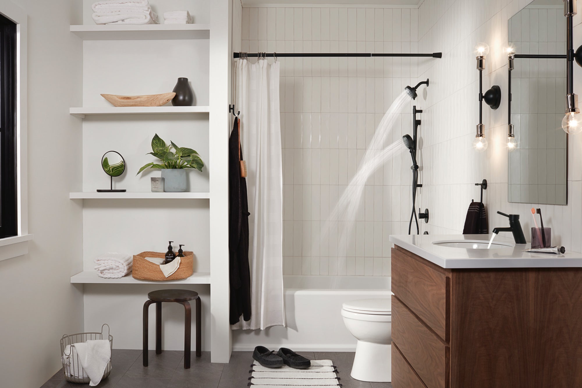 Peerless Precept® 3-setting diverter trim