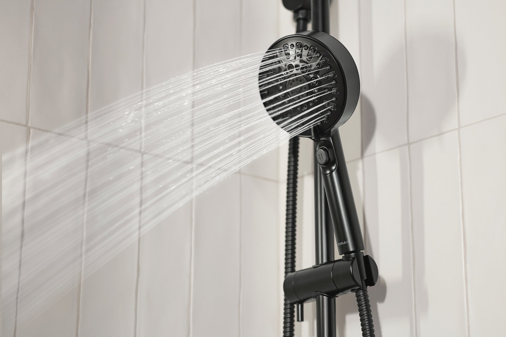 Peerless Precept® Slide bar with hand shower