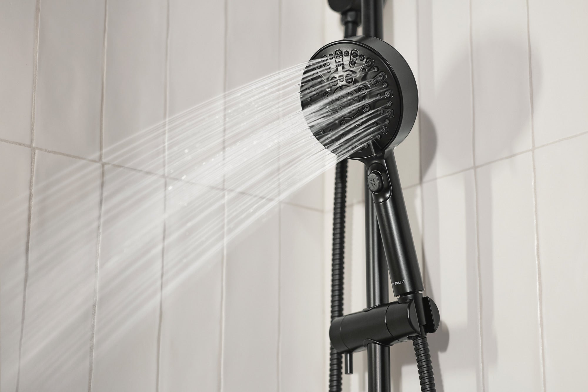 Peerless Precept® Slide bar with hand shower
