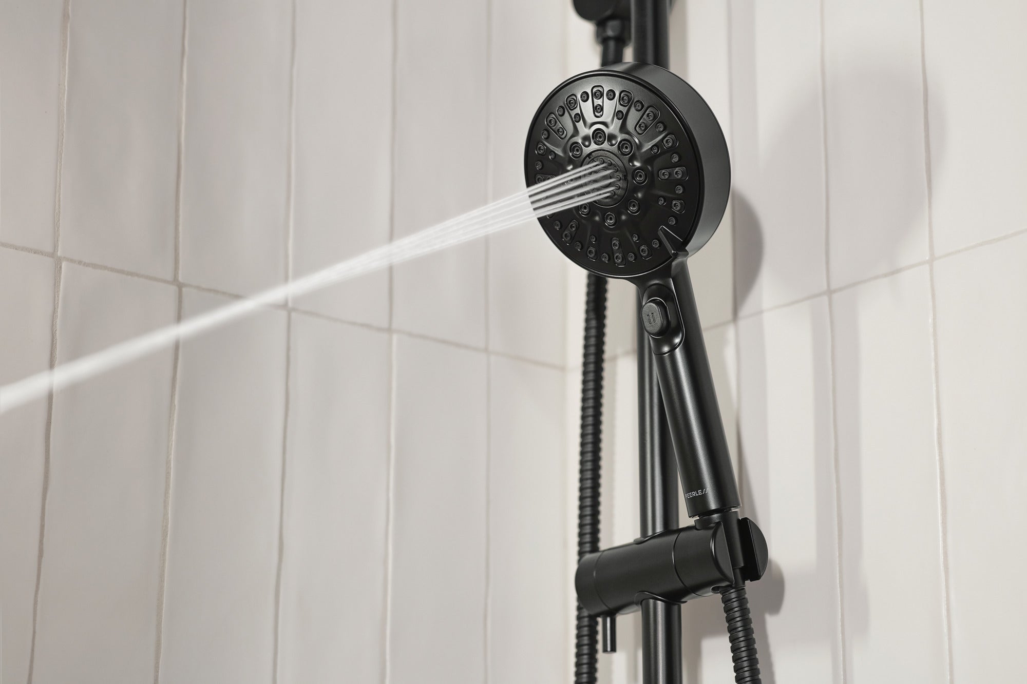 Peerless Precept® Slide bar with hand shower