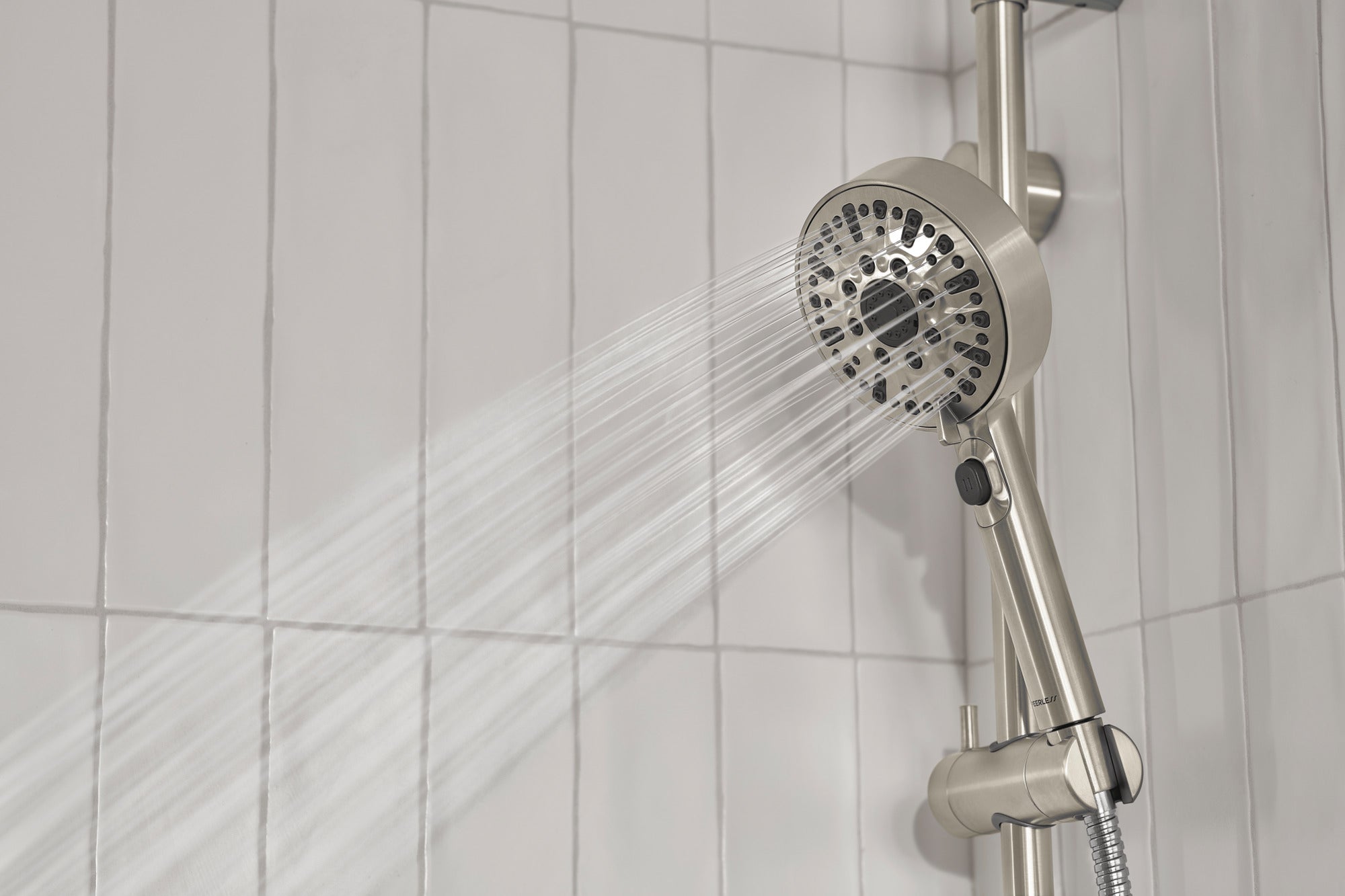 Peerless Precept® Slide bar with hand shower
