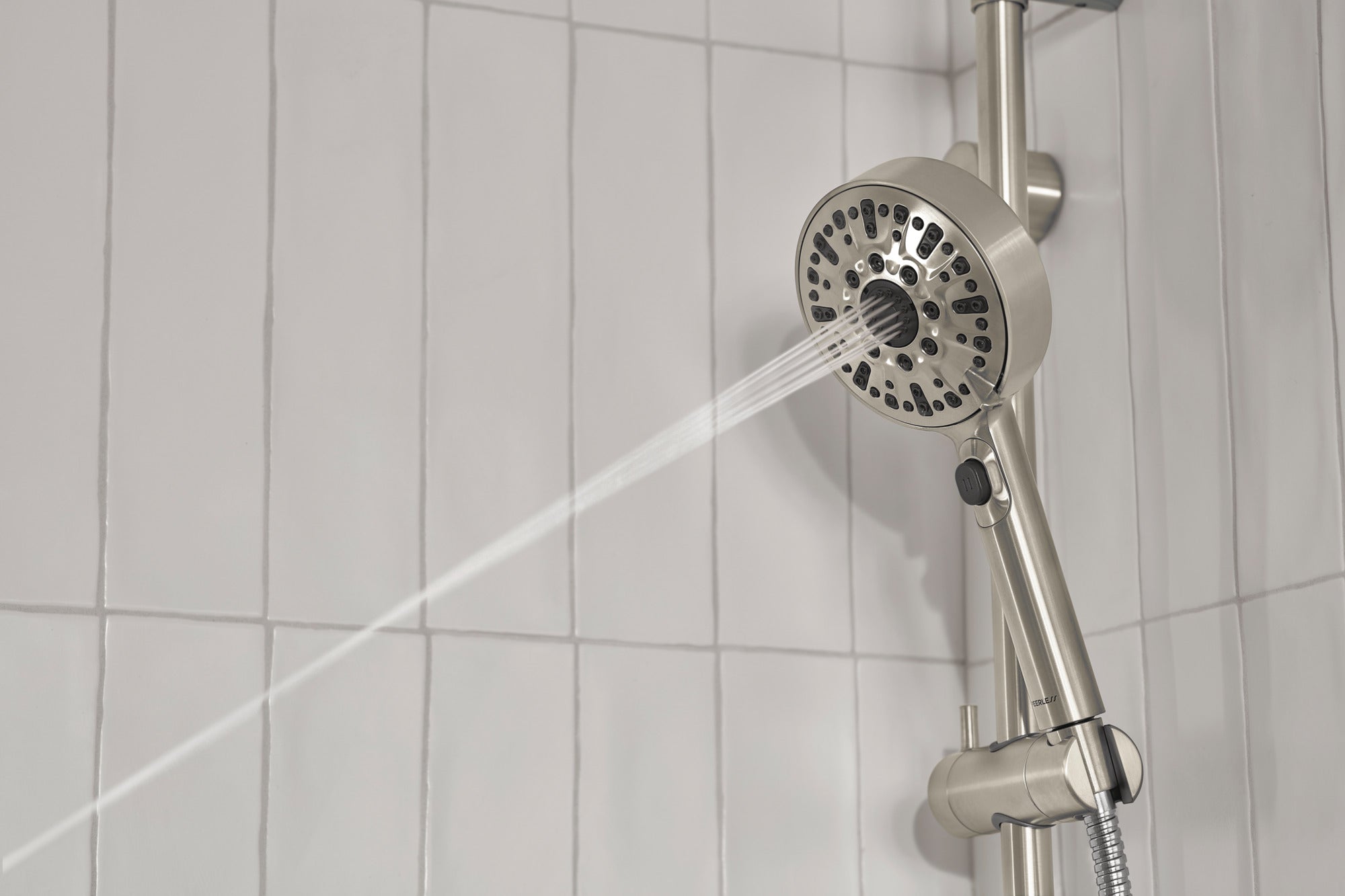 Peerless Precept® Slide bar with hand shower
