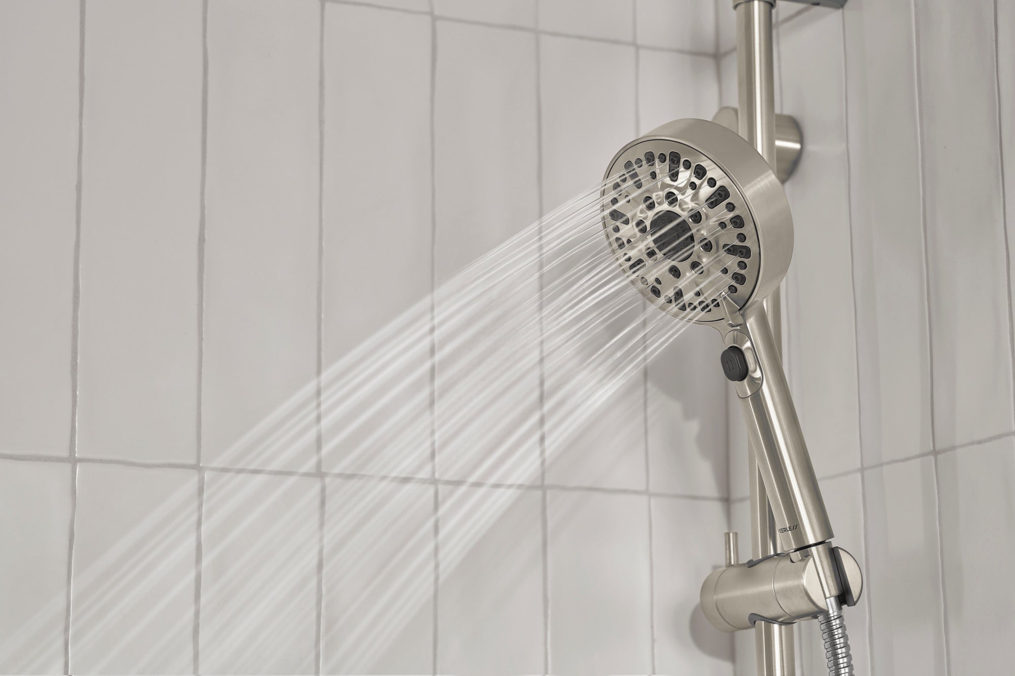 Peerless Precept® Slide bar with hand shower
