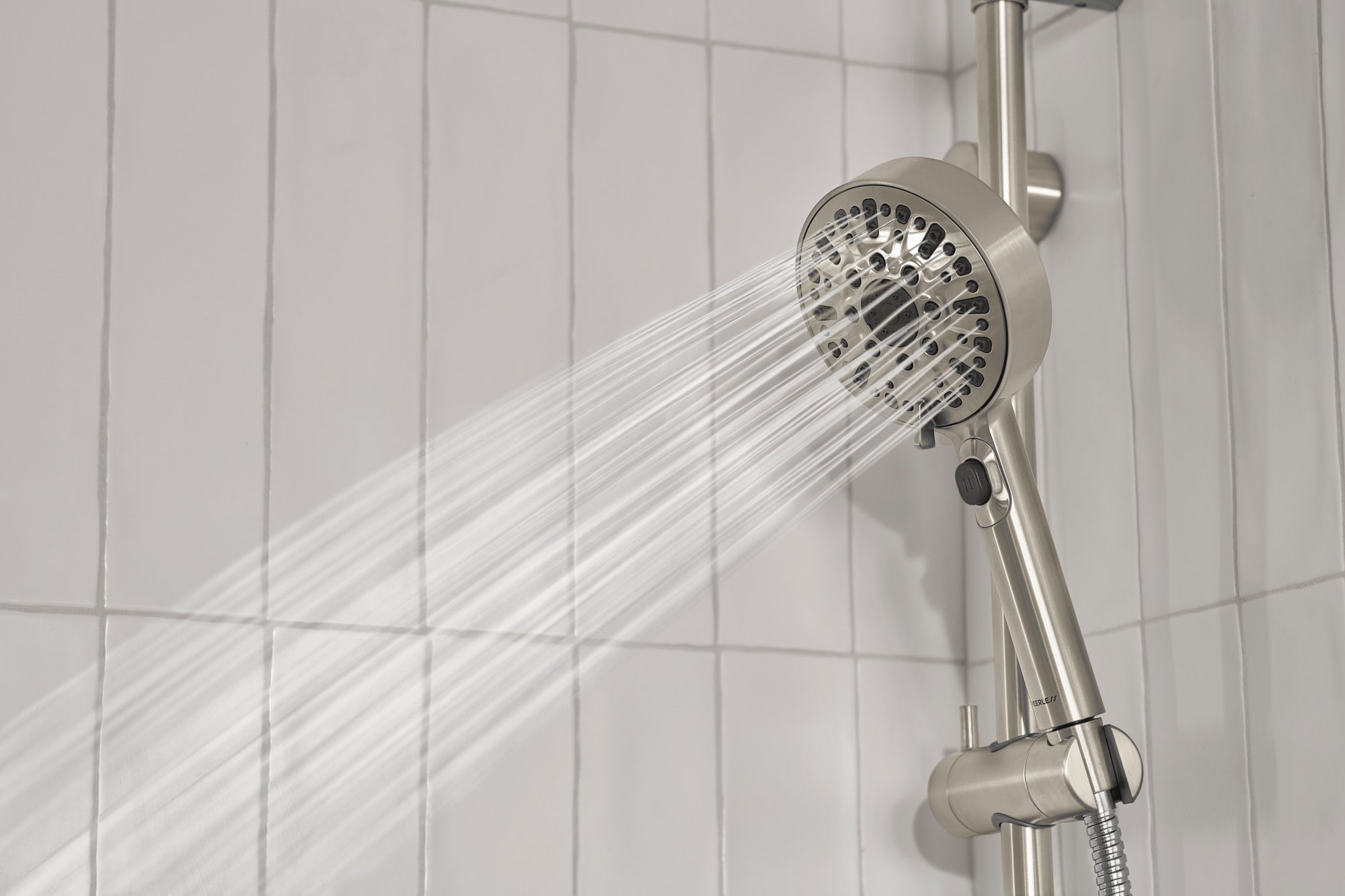 Peerless Precept® Slide bar with hand shower