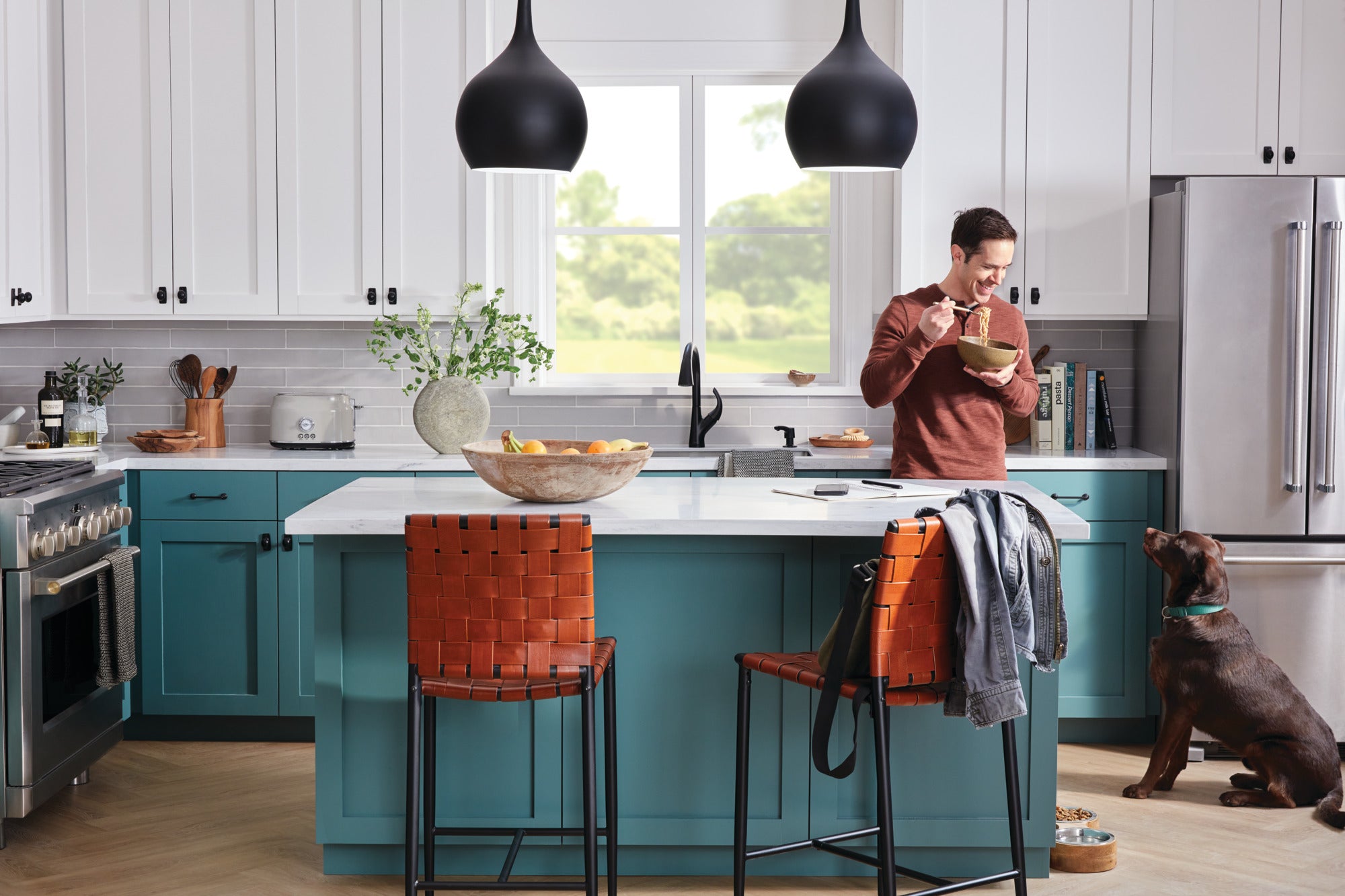 Peerless Parkwood® Single Handle Pulldown Kitchen Faucet