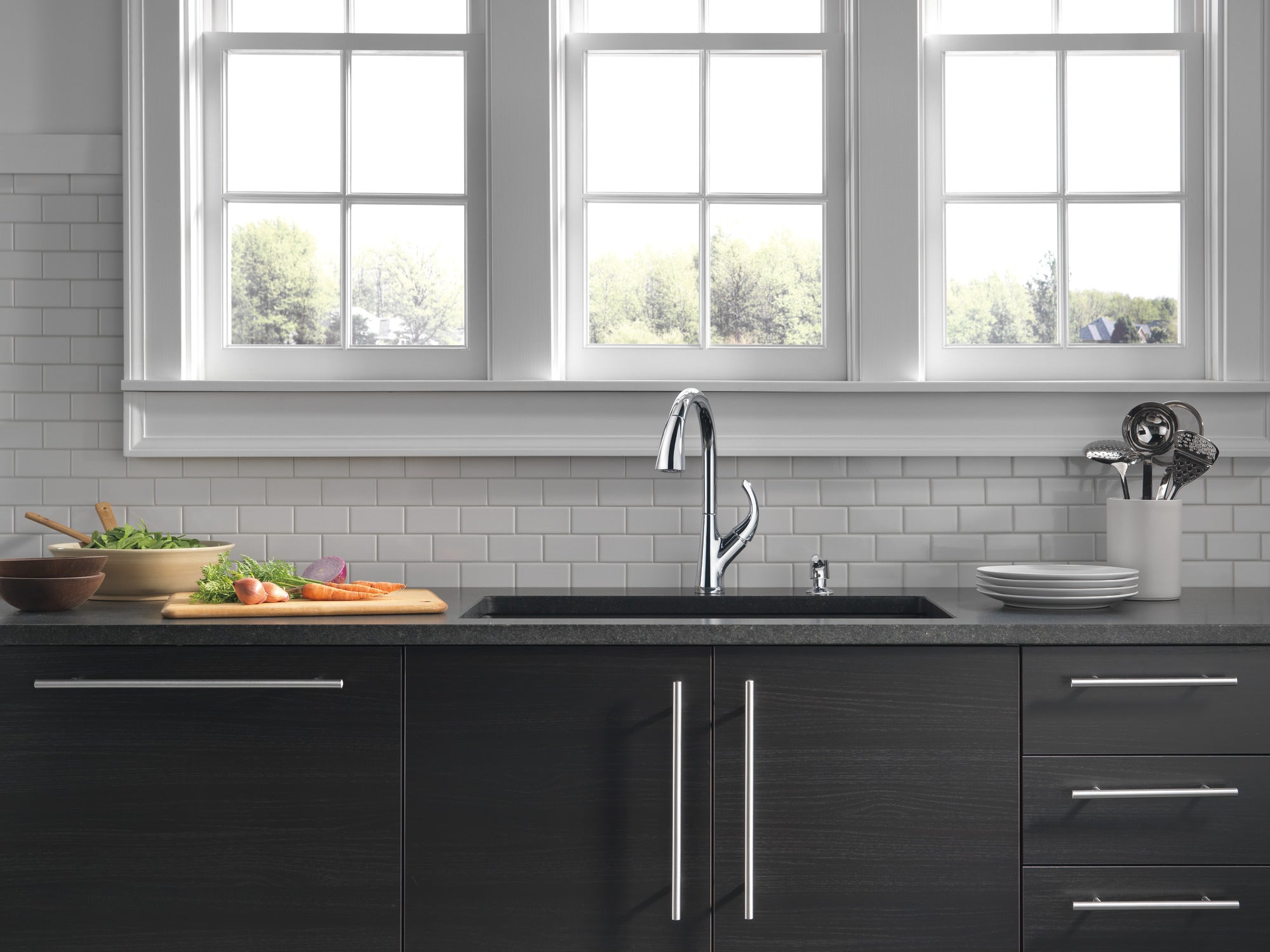 Peerless Parkwood® Single Handle Pulldown Kitchen Faucet