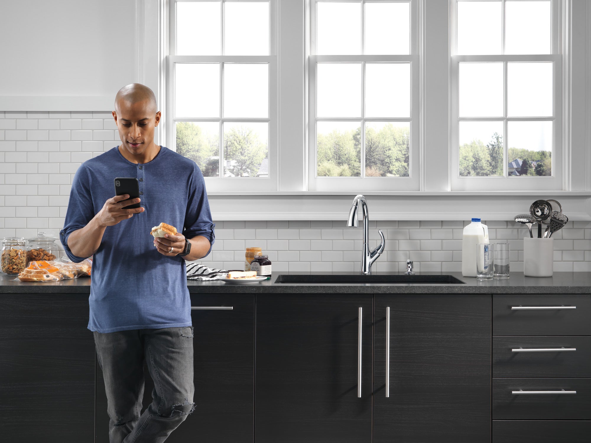 Peerless Parkwood® Single Handle Pulldown Kitchen Faucet