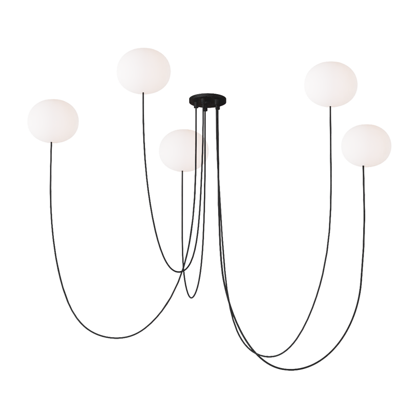 Helium Small 5-Light Chandelier