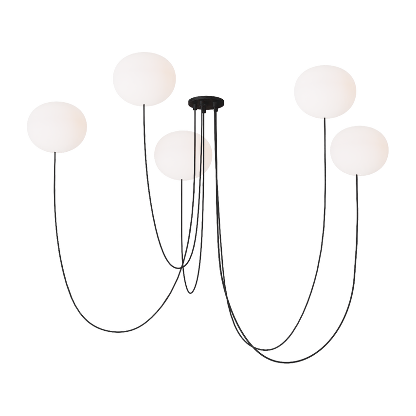 Helium Medium 5 Light Chandelier