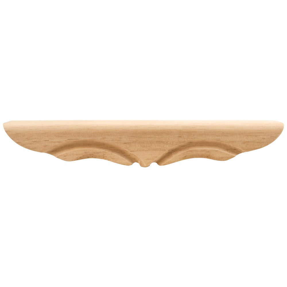 Hardware Resources 11-3/8" W x 1-3/4" D x 1-11/16" H Maple Middle Rounded Pedestal Foot