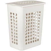 Hardware Resources Plastic Laundry Hamper with Lid