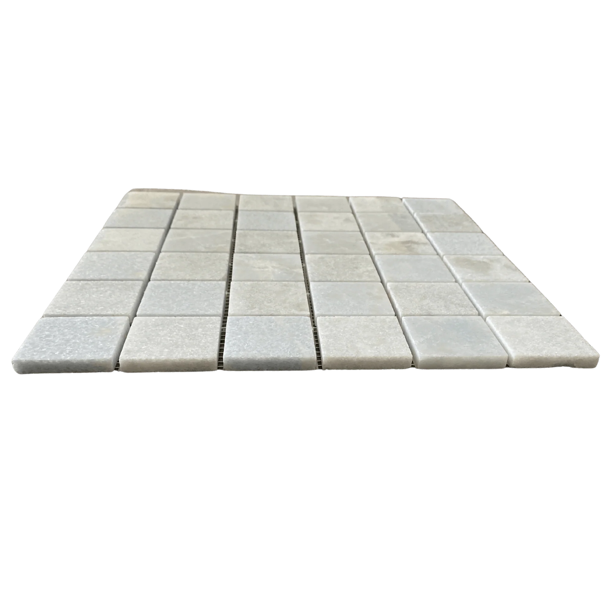 Blue Celeste Marble Mosaic Polished Square 2"x2"