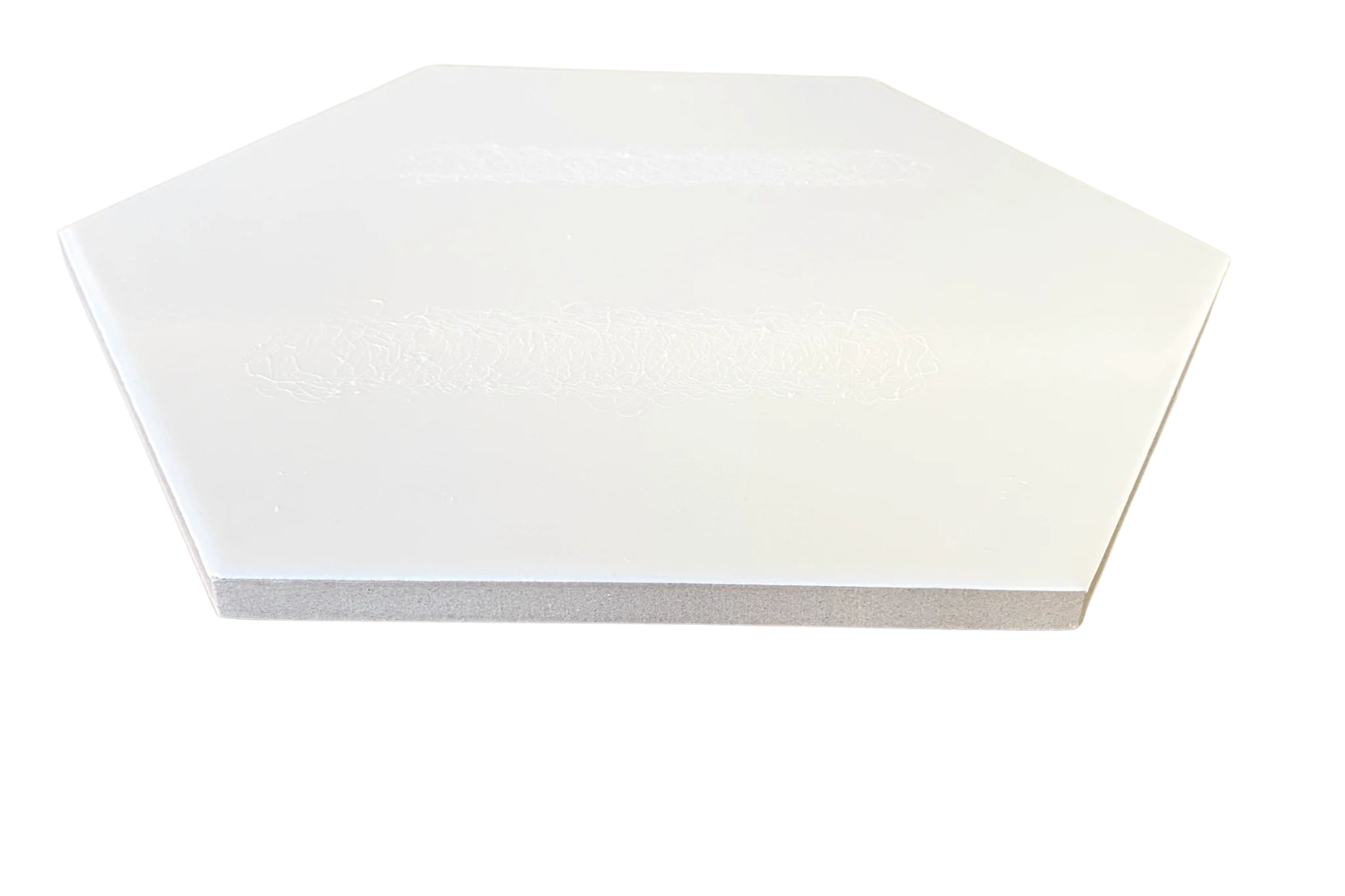 Toscana Blanco Porcelain Hexagon tile 10"