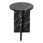 Moes Grace Accent Table Black Marble PJ-1021-02