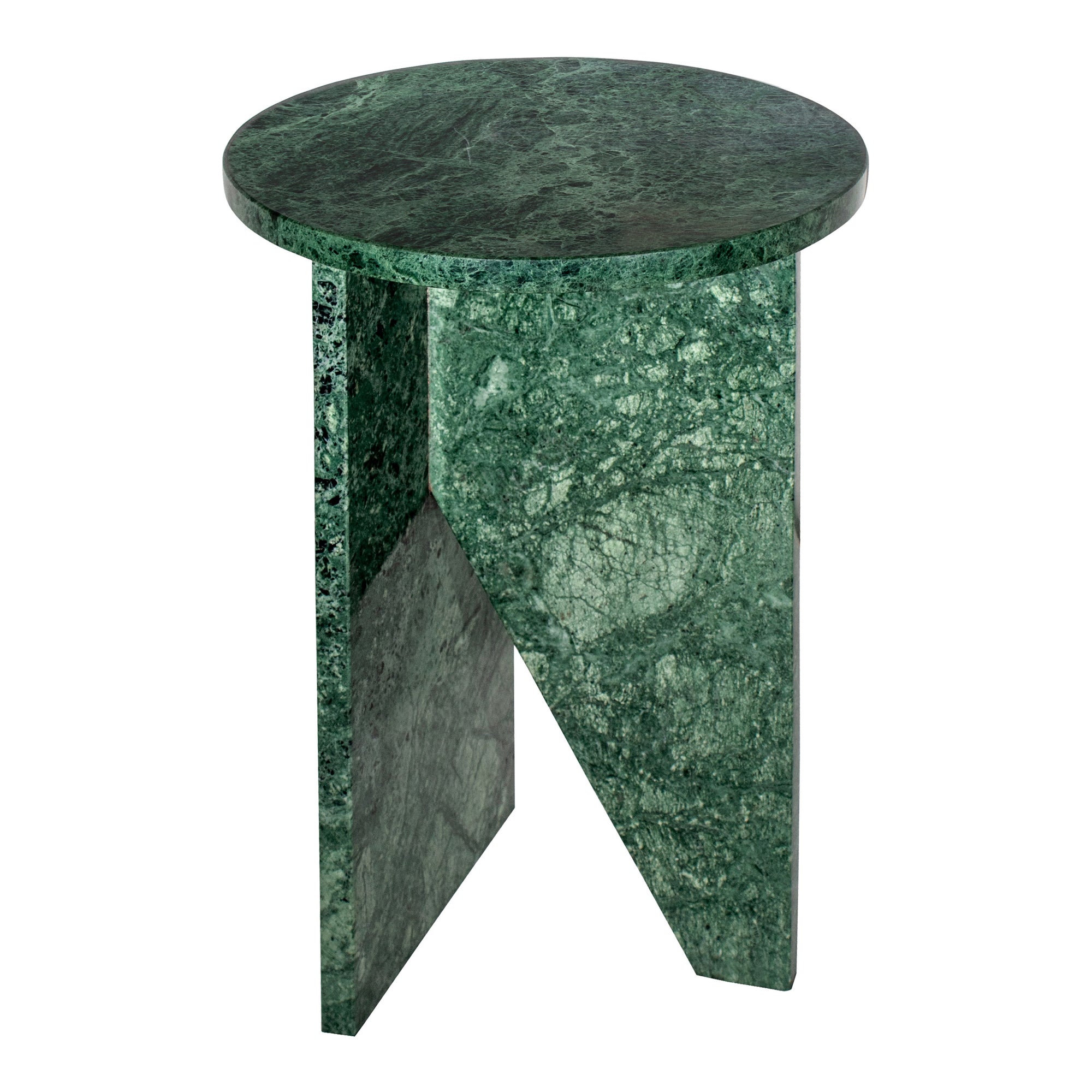 Moes Grace Accent Table Green Marble PJ-1021-16