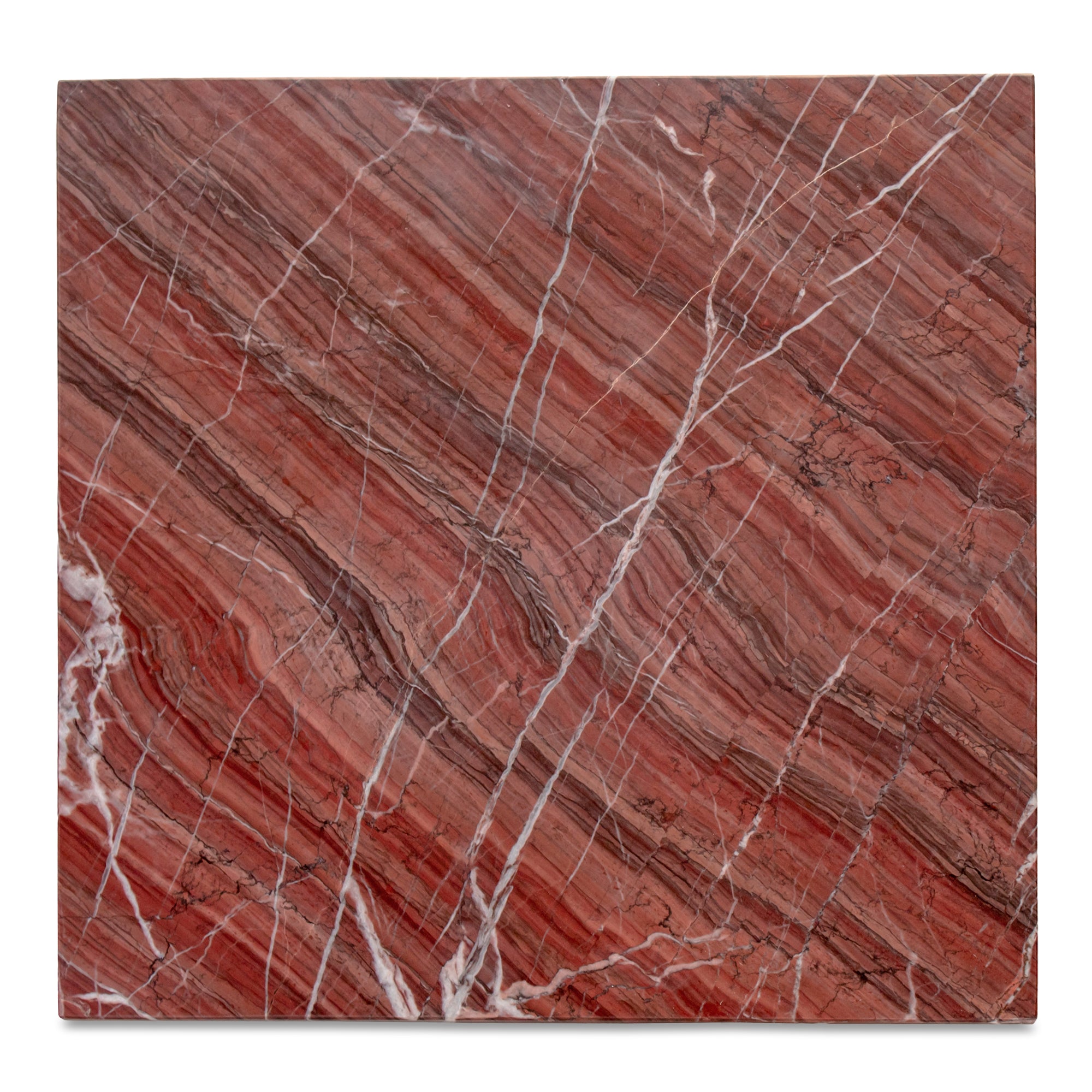 Moes Blair Accent Table Rosso Levanto Marble PJ-1024-06