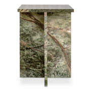 Moes Blair Accent Table Rainforest Green Marble PJ-1024-27