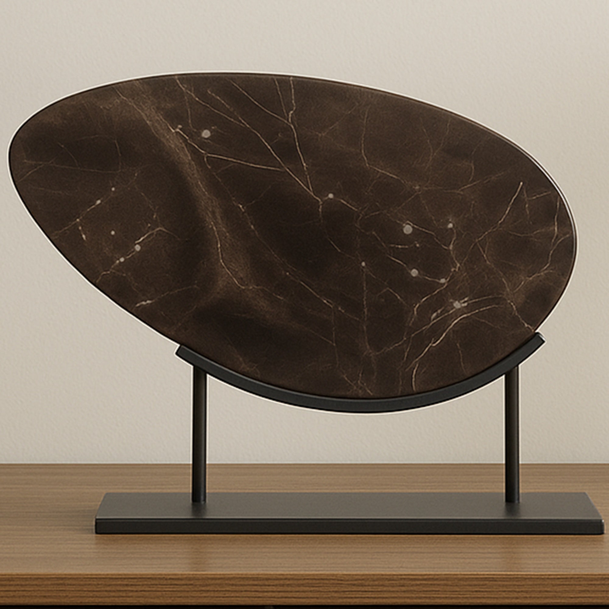 Moes Galen Sculpture Saint Laurent Brown Marble PJ-1025-20