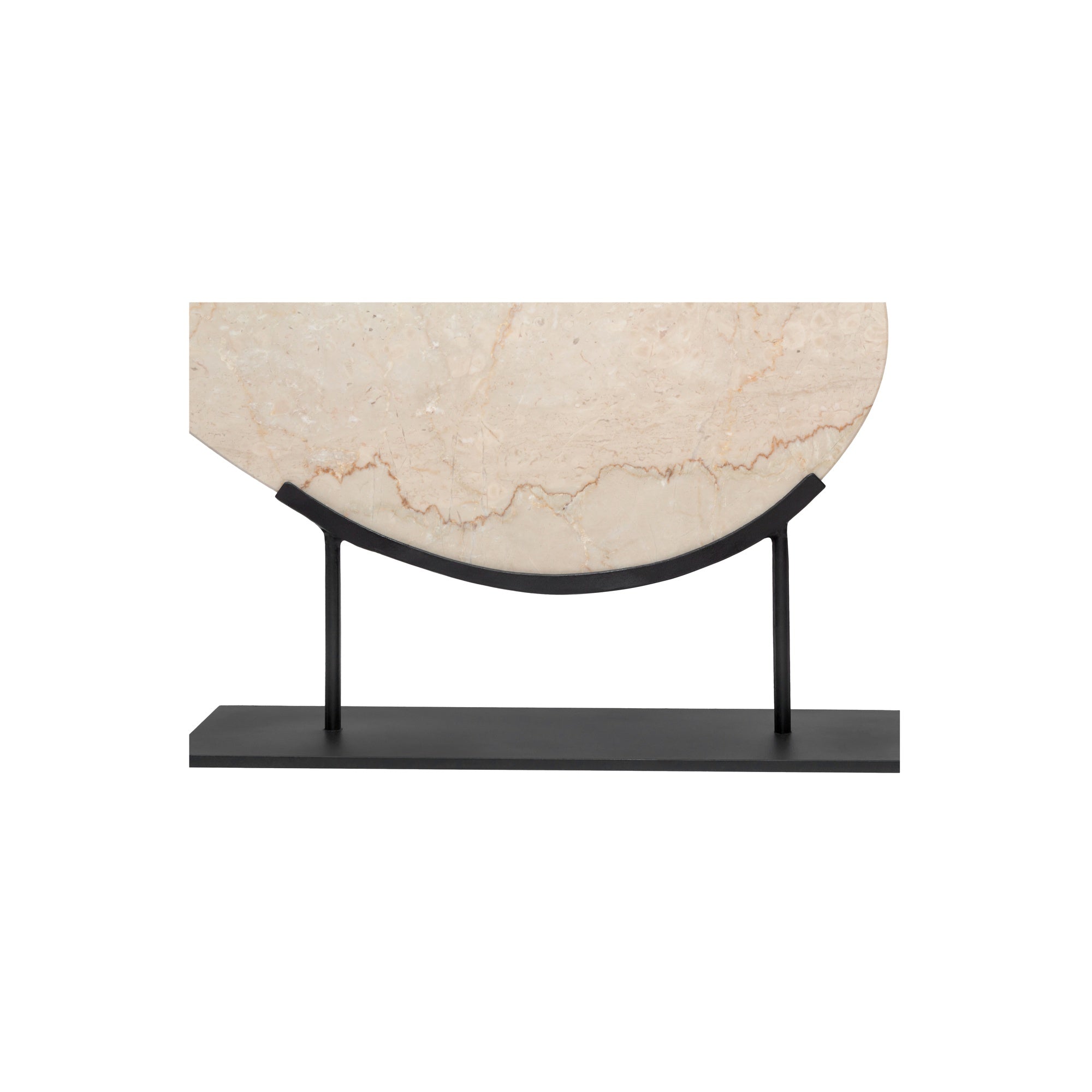 Moes Galen Sculpture Botticino Beige Marble PJ-1025-34