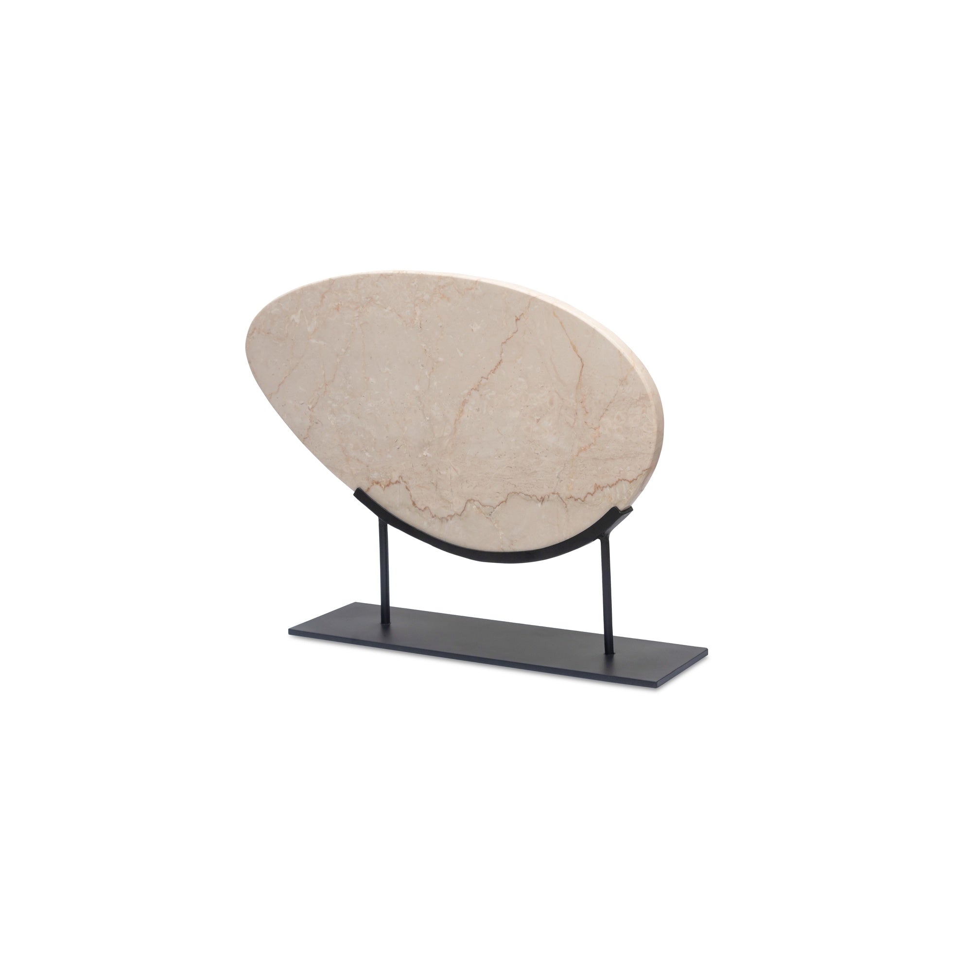 Moes Galen Sculpture Botticino Beige Marble PJ-1025-34
