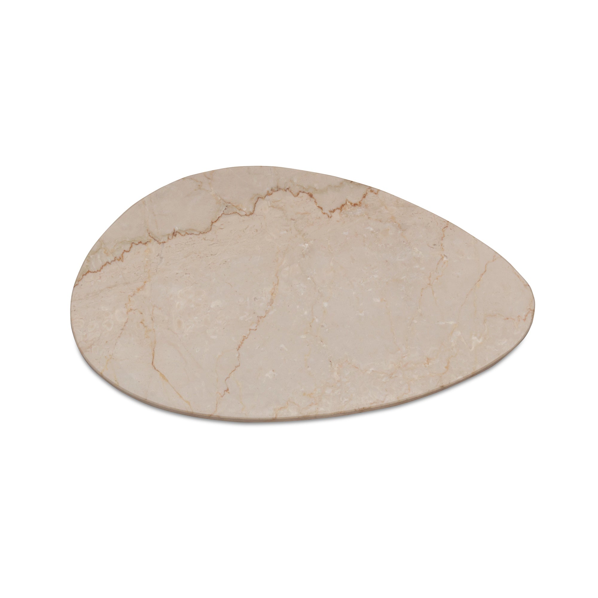Moes Galen Sculpture Botticino Beige Marble PJ-1025-34