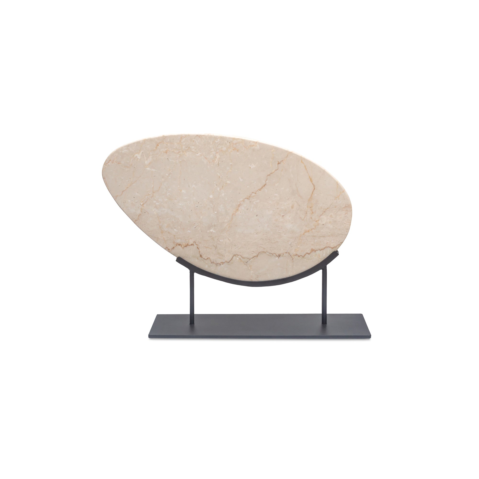 Moes Galen Sculpture Botticino Beige Marble PJ-1025-34