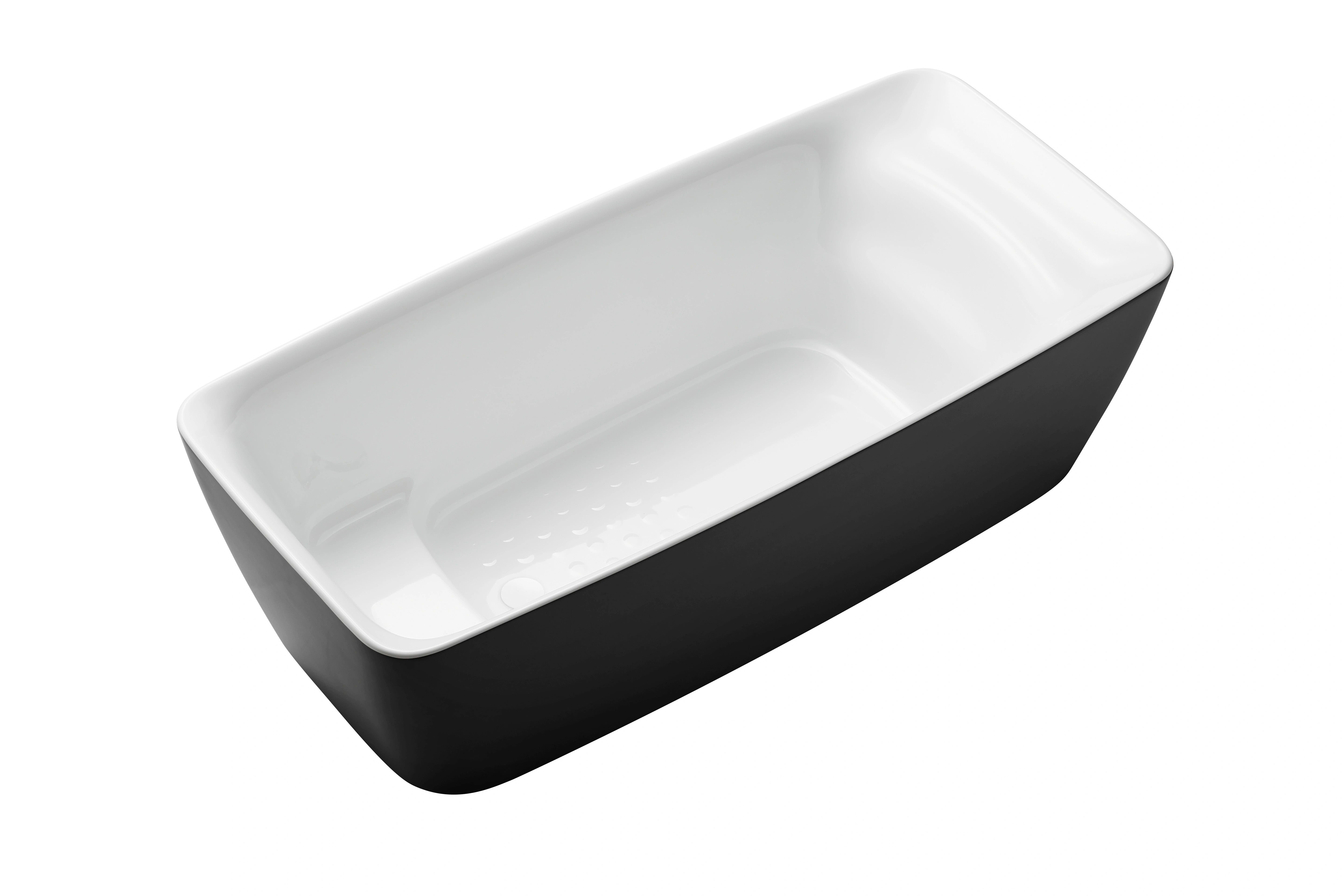 TOTO PJY1724PWEU Flotation Freestanding Square Tub