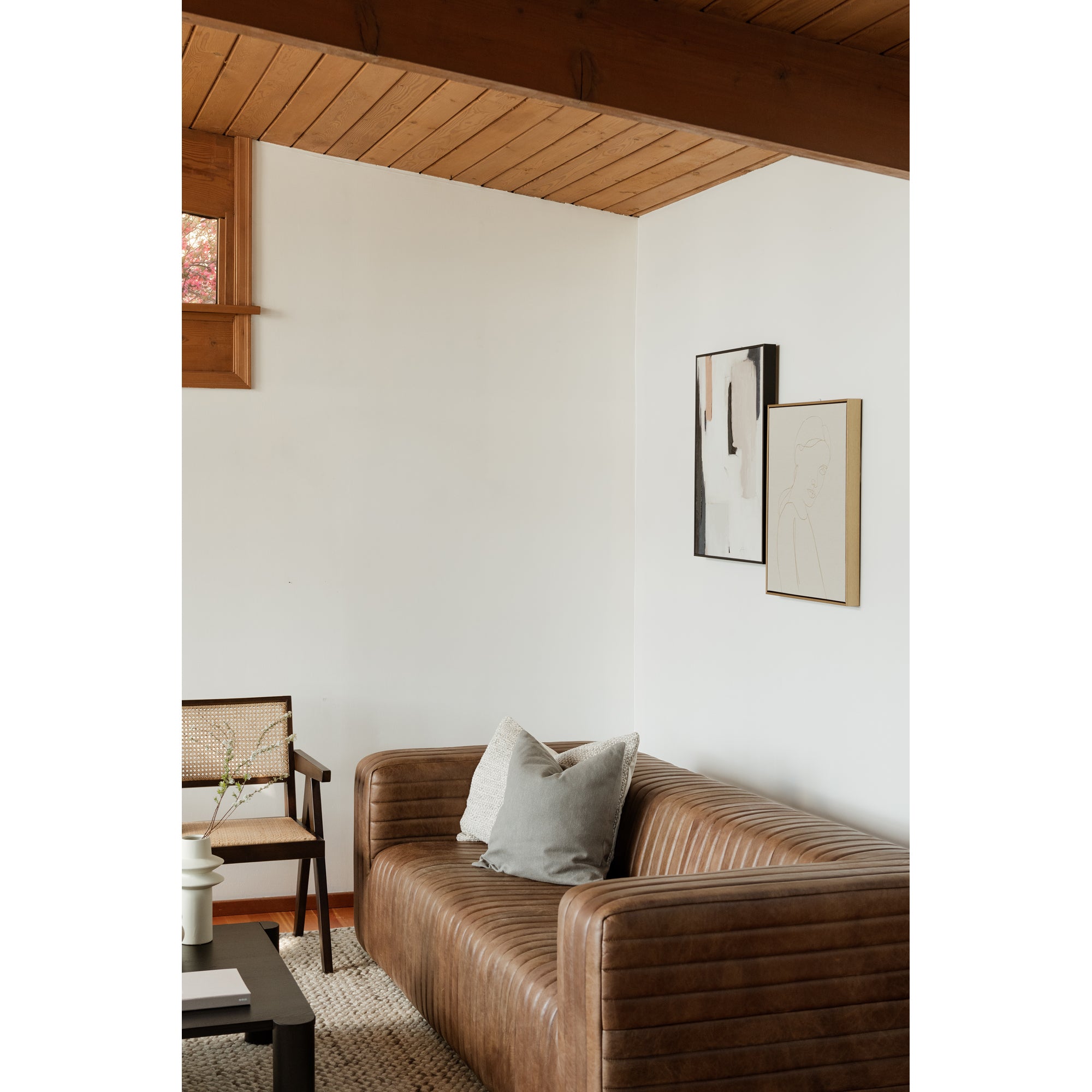 Moes Castle Sofa Brown PK-1009-14