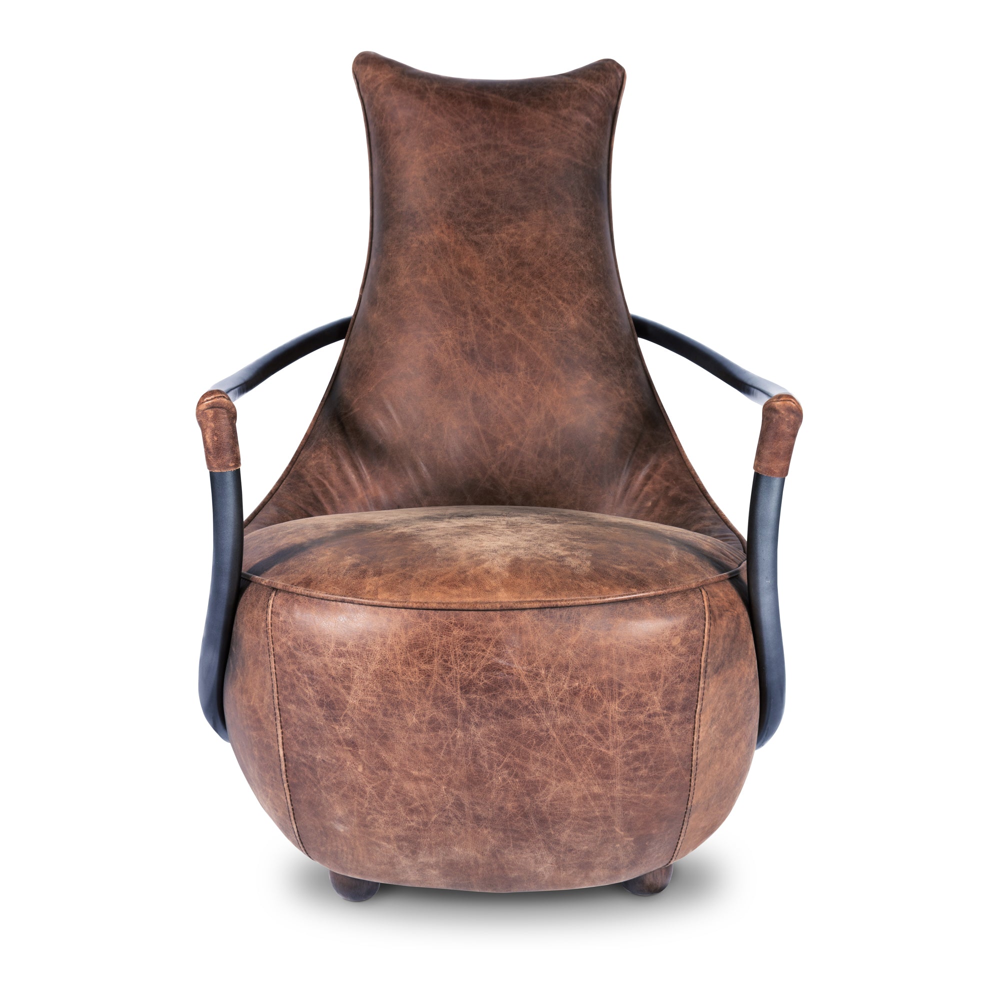 Moes Carlisle Club Chair Brown PK-1026-03