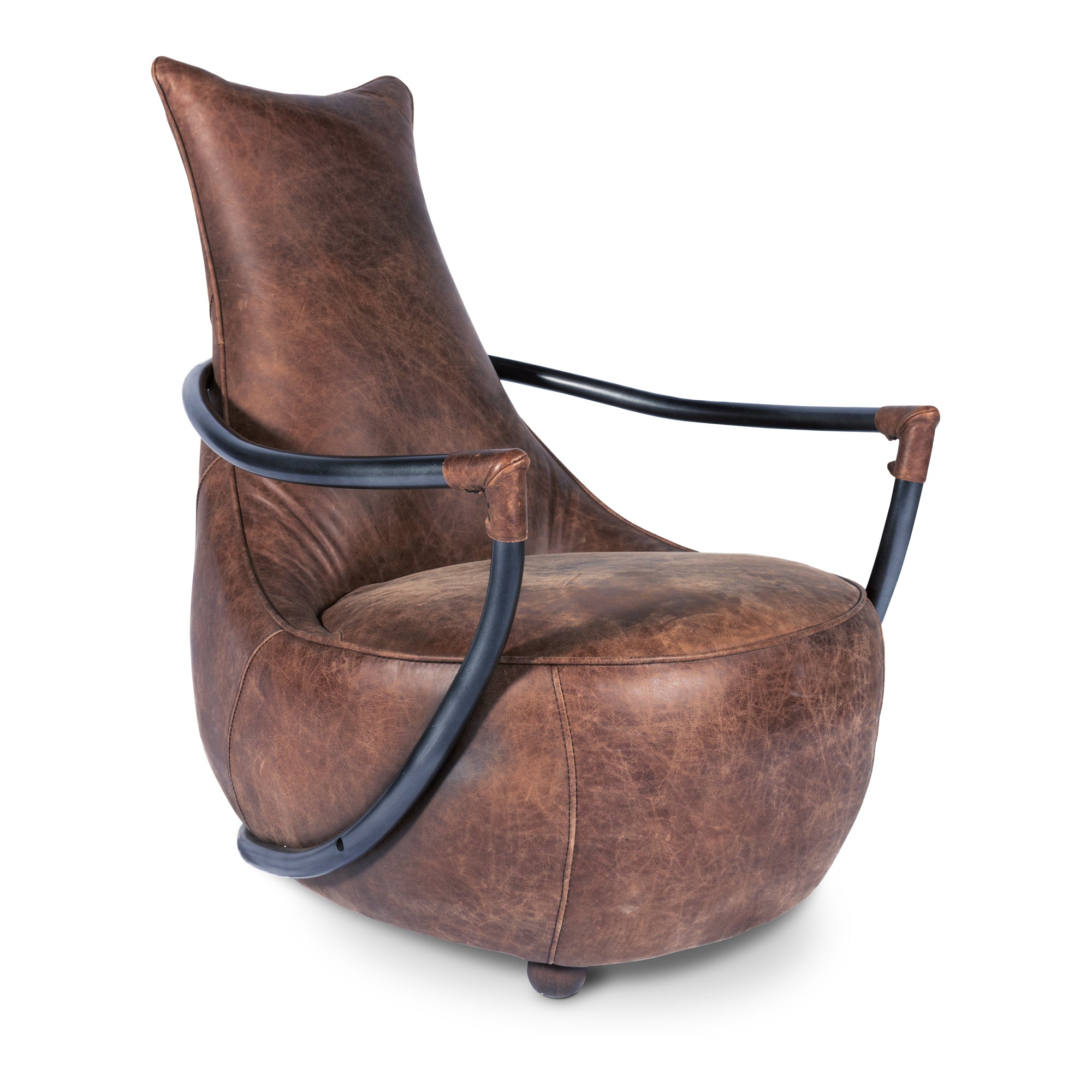 Moes Carlisle Club Chair Brown PK-1026-03